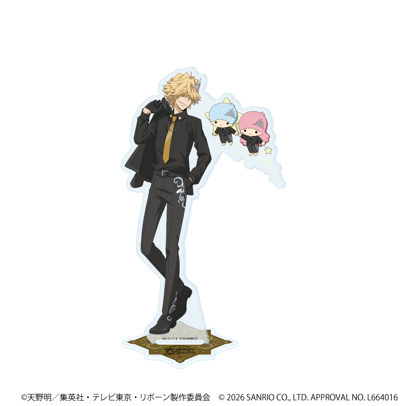 【Miyuki】ホログラムアクリルスタンド「家庭教師ヒットマンREBORN！×SANRIO CHARACTERS」08/ベルフェゴール×リトルツインスターズ