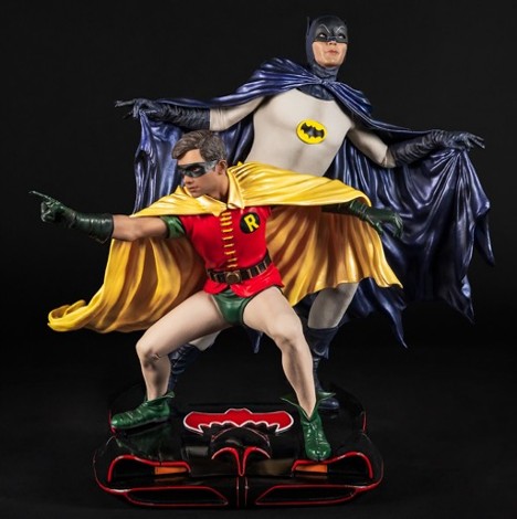 【ピュアアーツ】バットマン 1966 TVシリーズ/ バットマン&ロビン 1/8 PVC