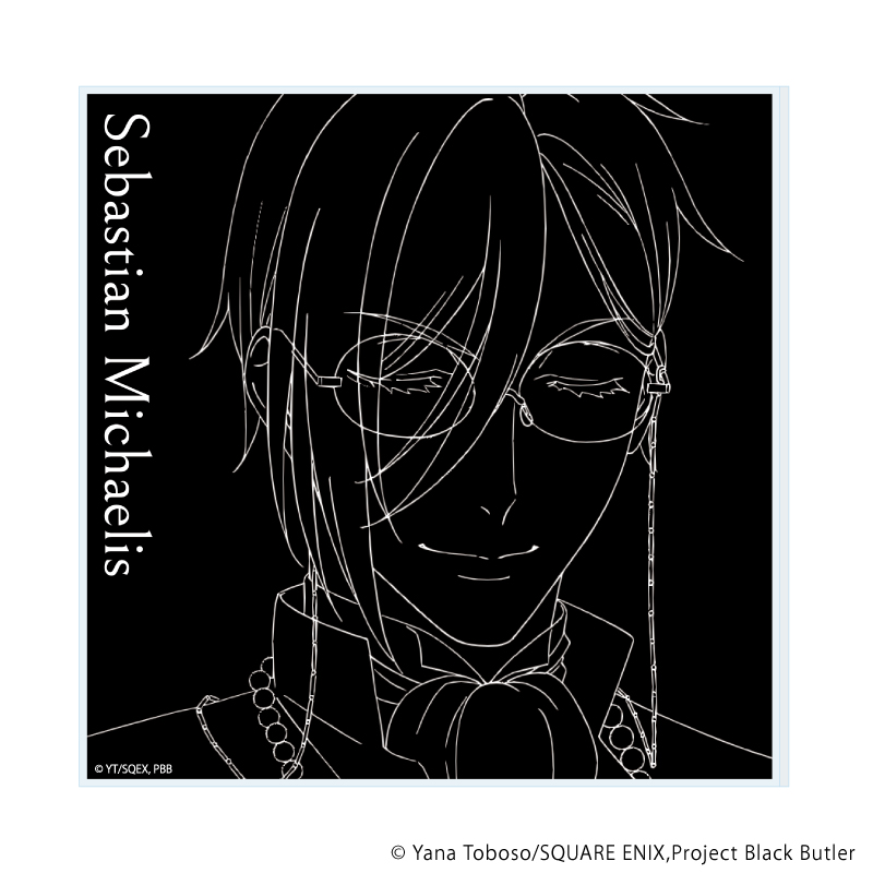 【A3】アクリルコースターアニメ「黒執事 -寄宿学校編-」01/セバスチャン・ミカエリス（原画イラスト）