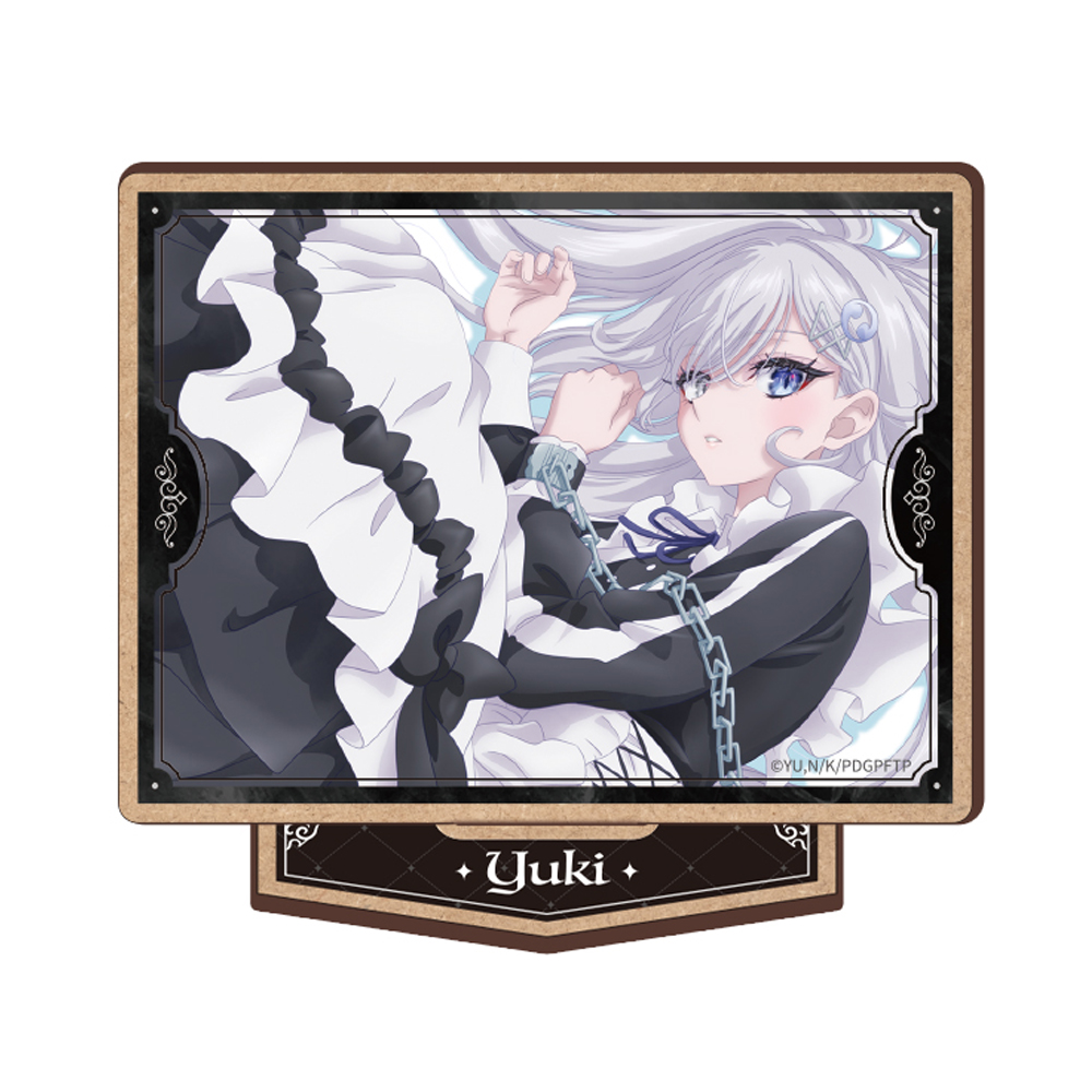 【クリーク・アンド・リバー】「死亡遊戯で飯を食う。」木製キャラスタンド 幽鬼
