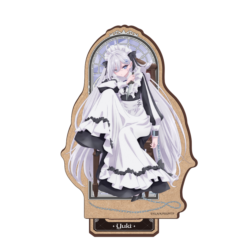 【クリーク・アンド・リバー】「死亡遊戯で飯を食う。」木製キャラスタンド 幽鬼 GHOST HOUSE ver.