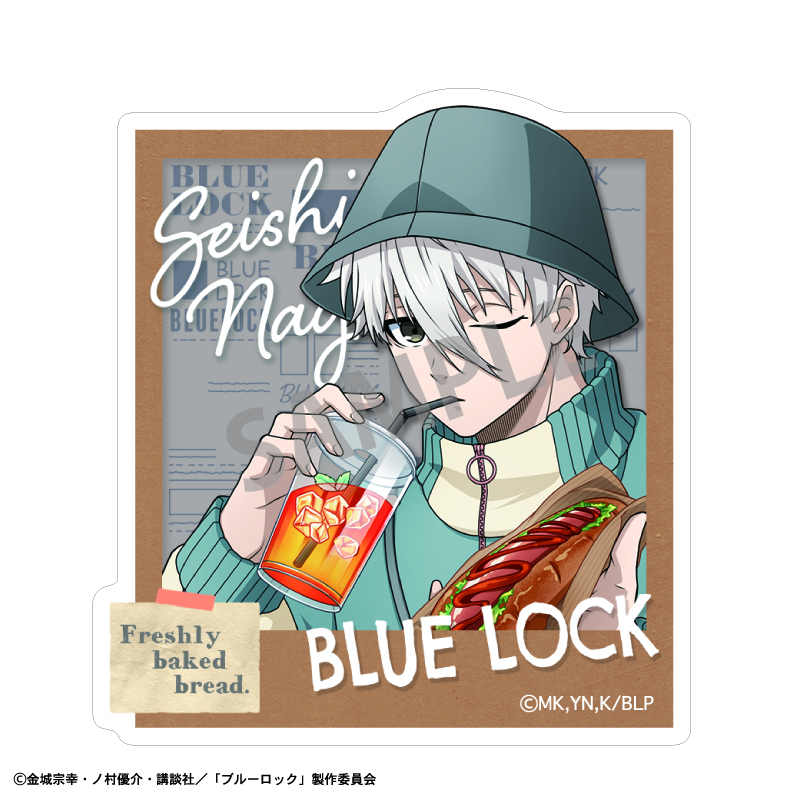 【カミオジャパン】ブルーロック アクリルクリップ 凪 誠士郎/焼きたてパンとテイクアウトドリンク