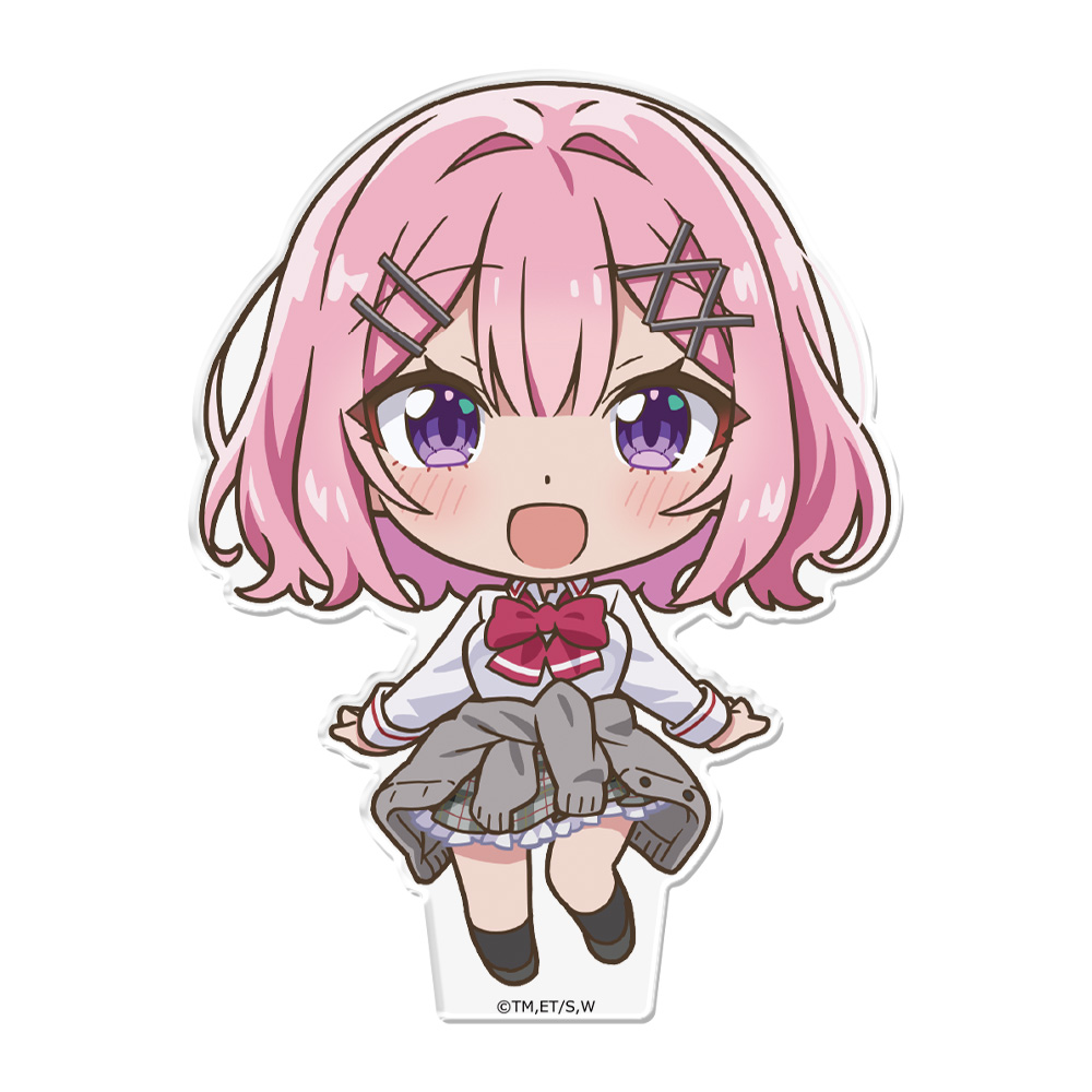 【アズメーカー】わたしが恋人になれるわけないじゃん、ムリムリ！（※ムリじゃなかった！？） ぷにこれ！アクリルフィギュア（スタンド付） 甘織 れな子