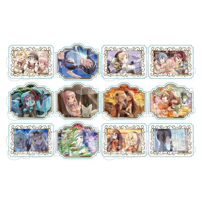 【ベルハウス】トレーディングステッカー 魔法少女まどか☆マギカ Magia Exedra 1BOX入数：12
