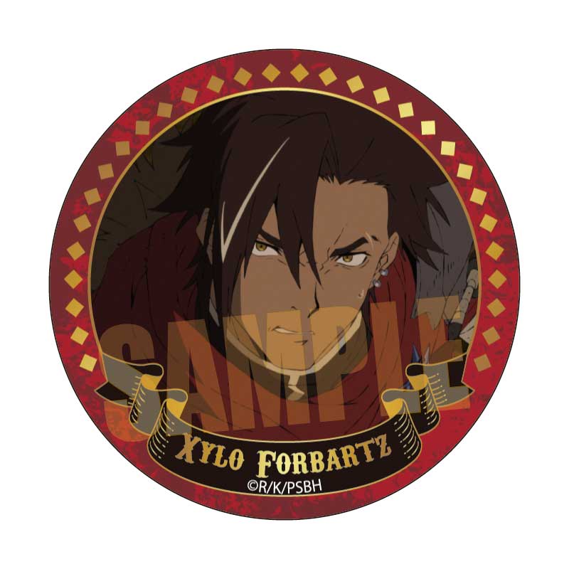 【ベルハウス】メモリーズ缶バッジ 勇者刑に処す 懲罰勇者9004隊刑務記録/ザイロ・フォルバーツ