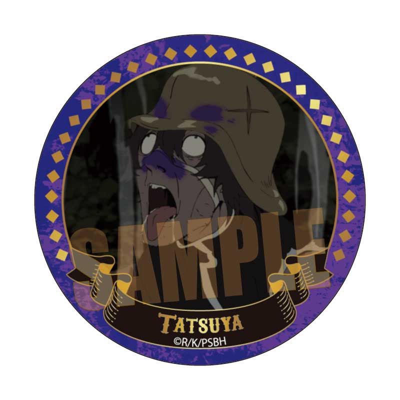 【ベルハウス】メモリーズ缶バッジ 勇者刑に処す 懲罰勇者9004隊刑務記録/タツヤ