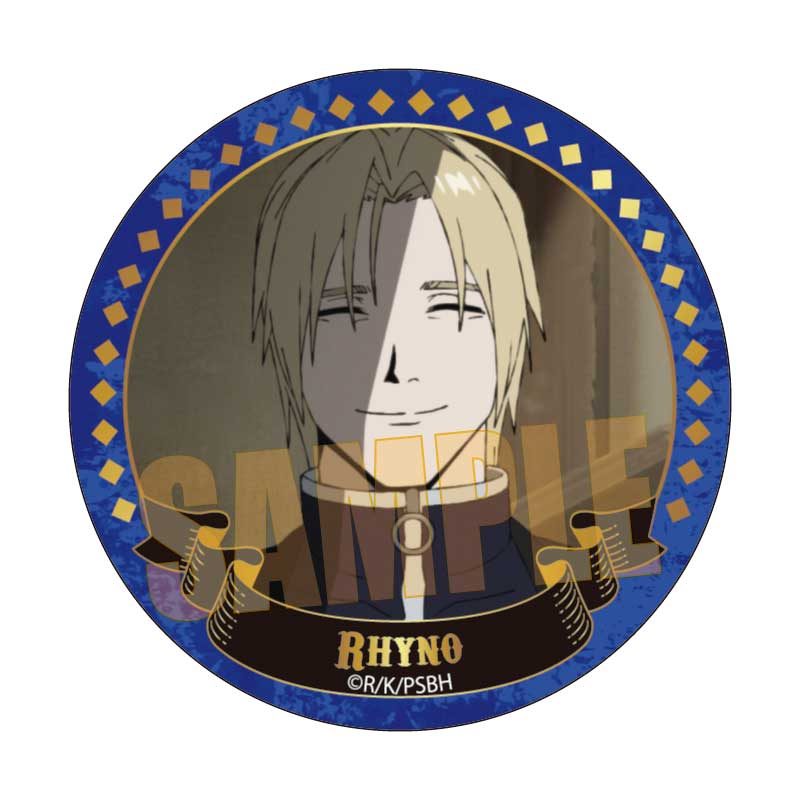 【ベルハウス】メモリーズ缶バッジ 勇者刑に処す 懲罰勇者9004隊刑務記録/ライノー