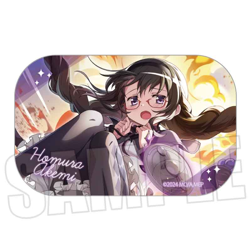 【ベルハウス】スクエア缶バッジ 魔法少女まどか☆マギカ Magia Exedra/暁美 ほむら