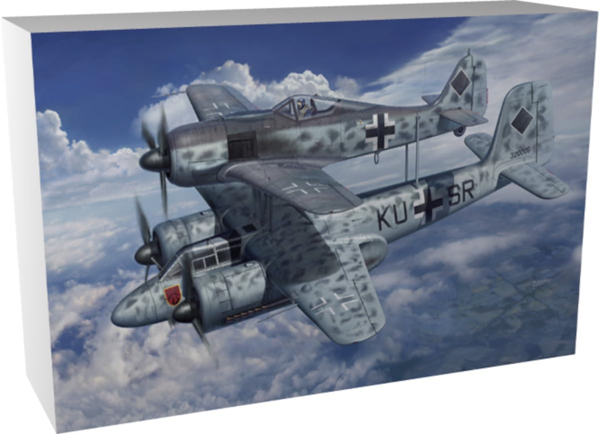【ハセガワ】Ta154A-1 & Fw190A-8 “ミステル”