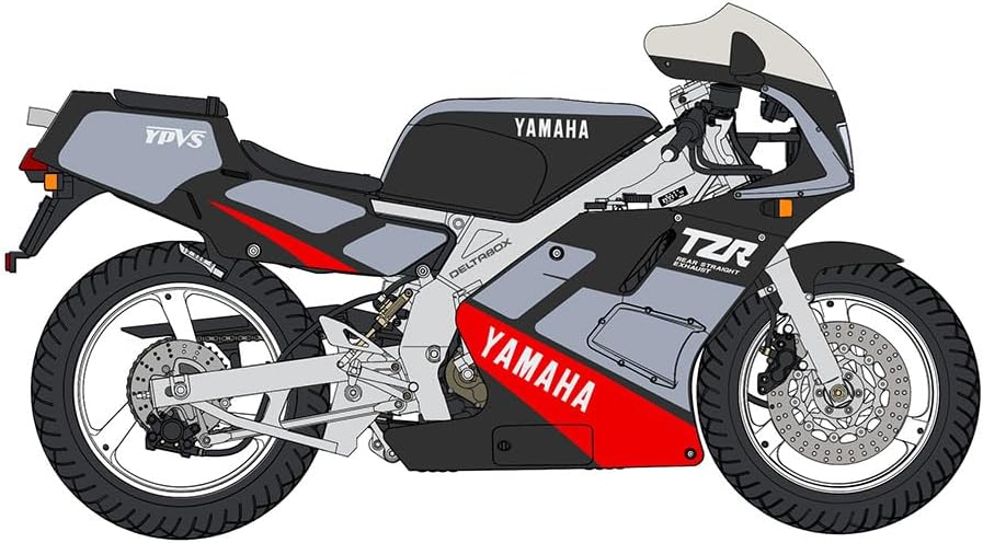 【ハセガワ】ヤマハ TZR250 （3MA） 前期型 （1989） “ブイマックスブルー/スターシルバー”