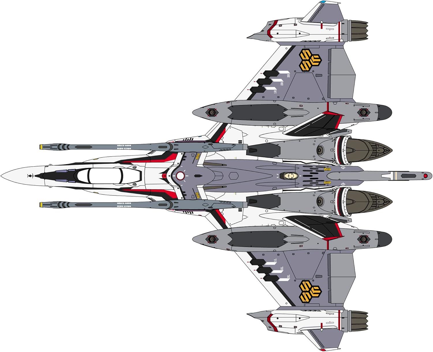 【ハセガワ】VF-25F トルネード メサイア “マクロスF” （大気圏内仕様）