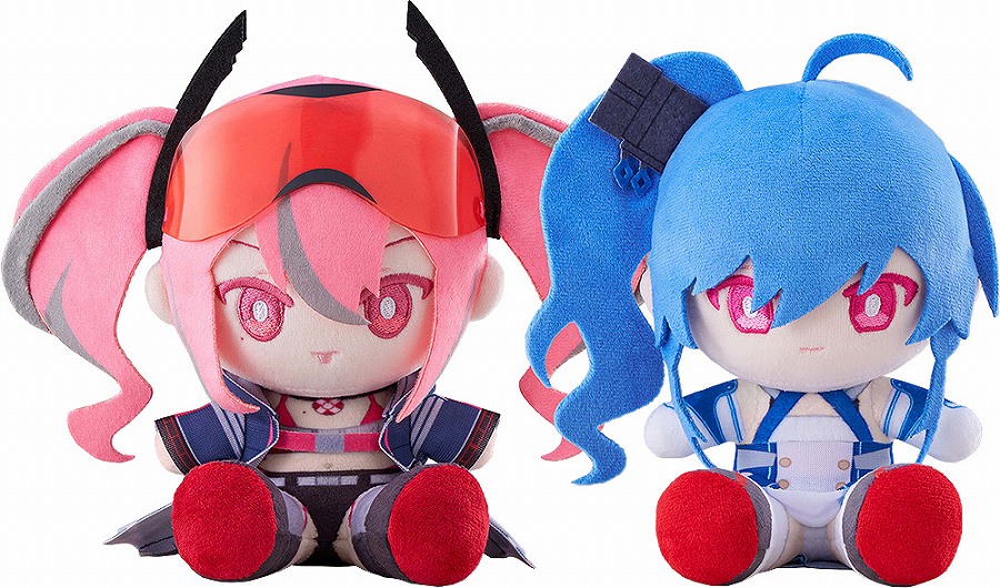 【Solarain】アズールレーン ブレマートン&セントルイス プニプニ ぬいぐるみ