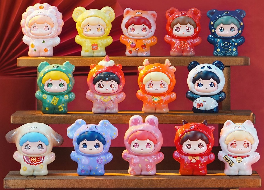 【TOYBEBOP(潮玩波普)】BAOBAO HAPPY NEW YEAR SERIES TRADING FIGURES 1BOX入数：12