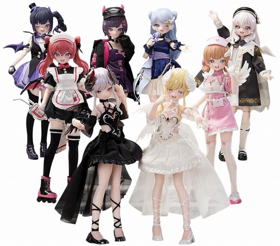 【Shenzhen Mabell Animation Culture Development Co., Ltd.】Angel&Demon～光魔双生～ MJDブラインドドール 1BOX入数：6