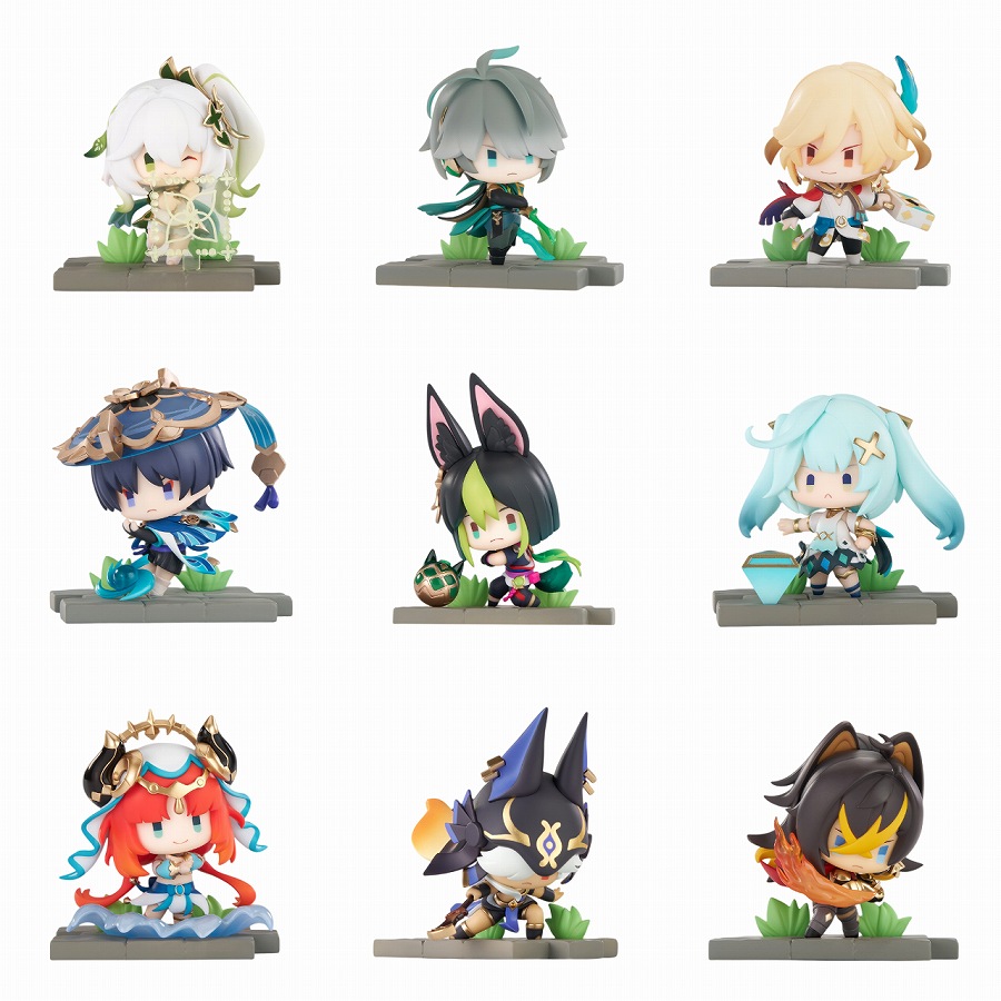 【APEX】原神 戦場の英姿 トレーディングフィギュア スメール篇 1BOX入数：9