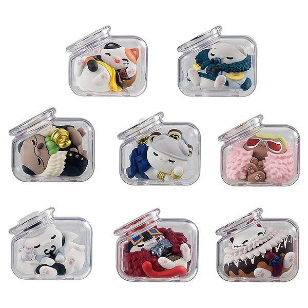 【メガハウス】MEGA CAT PROJECT ワンピース おやすみニャンピースニャーン！好敵手編 1BOX入数：8