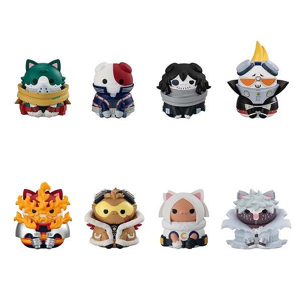 【メガハウス】MEGA CAT PROJECT 僕のヒーローアカデミア ヒロアカニャンコNO.01 1BOX入数：8