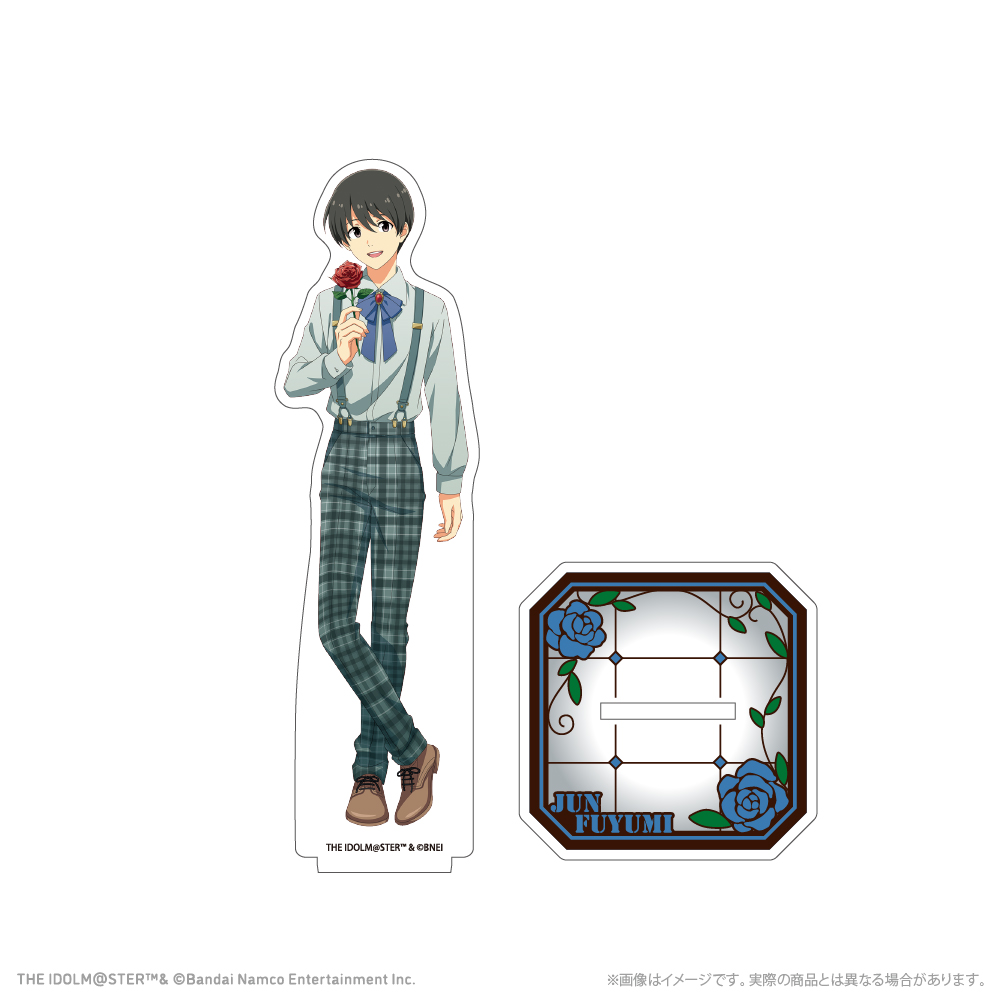 【クリーク・アンド・リバー】アイドルマスター SideM 描き下ろしアクリルスタンド 冬美旬 レトローズパーティver.