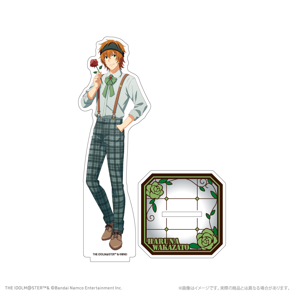 【クリーク・アンド・リバー】アイドルマスター SideM 描き下ろしアクリルスタンド 若里春名 レトローズパーティver.
