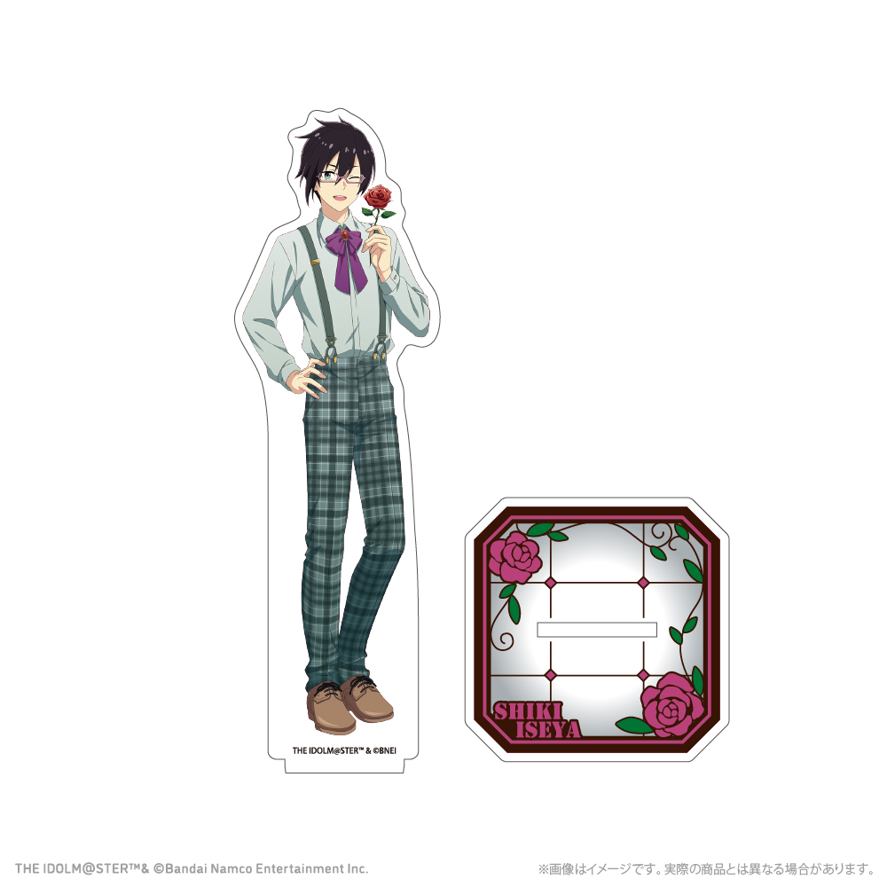 【クリーク・アンド・リバー】アイドルマスター SideM 描き下ろしアクリルスタンド 伊瀬谷四季 レトローズパーティver.