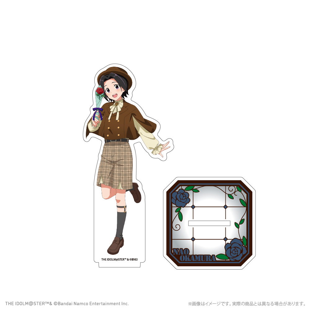【クリーク・アンド・リバー】アイドルマスター SideM 描き下ろしアクリルスタンド 岡村直央 レトローズパーティver.