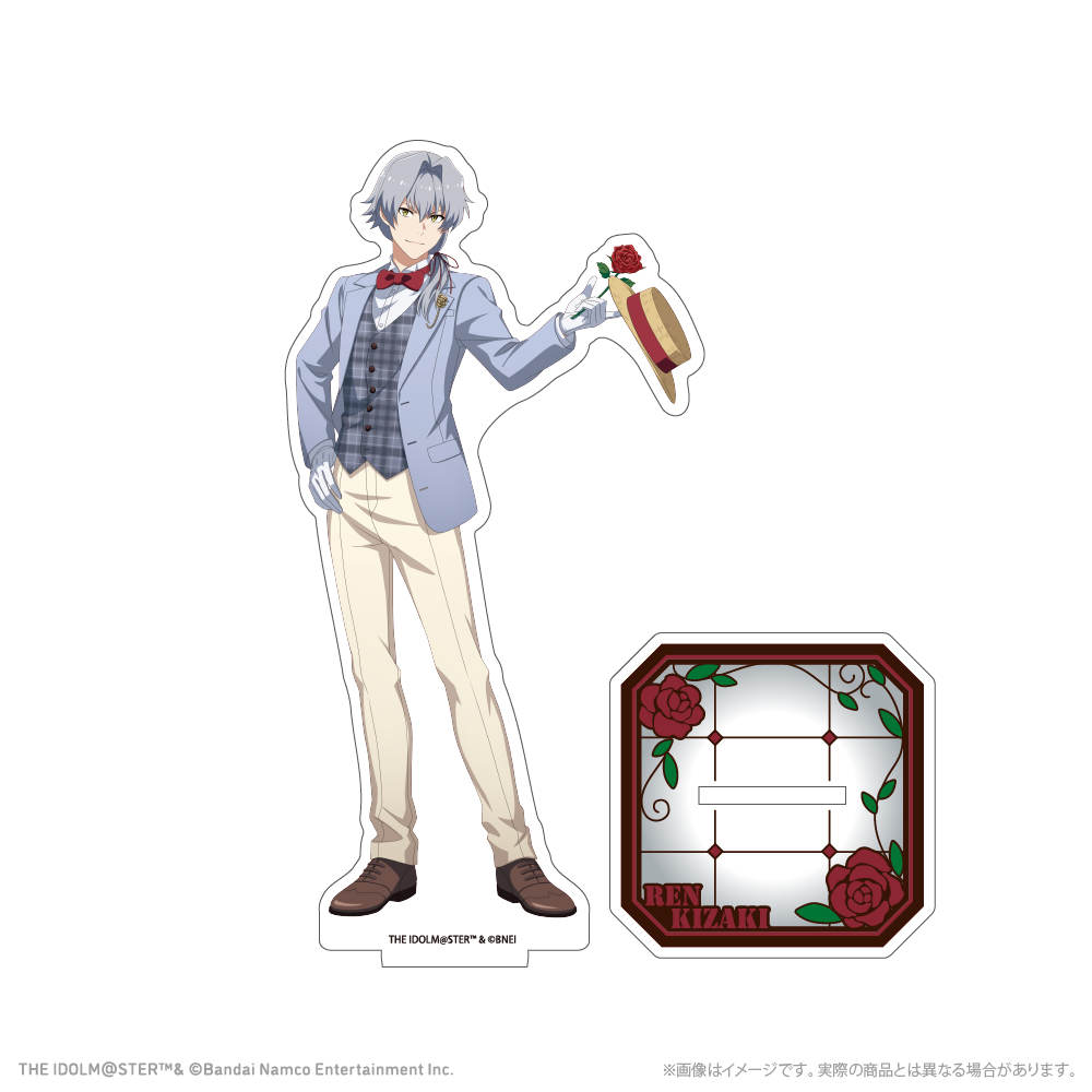【クリーク・アンド・リバー】アイドルマスター SideM 描き下ろしアクリルスタンド 牙崎漣 レトローズパーティver.
