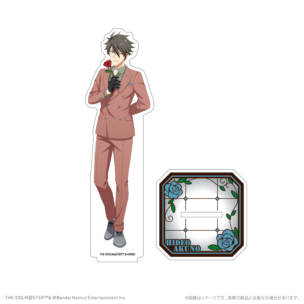 【クリーク・アンド・リバー】アイドルマスター SideM 描き下ろしアクリルスタンド 握野英雄 レトローズパーティver.