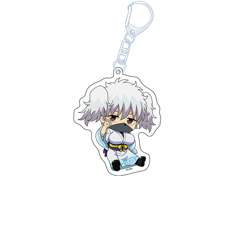 【ペンギンパレード】新劇場版 銀魂 -吉原大炎上- ぺたん娘アクリルキーホルダー 坂田銀時（パー子）