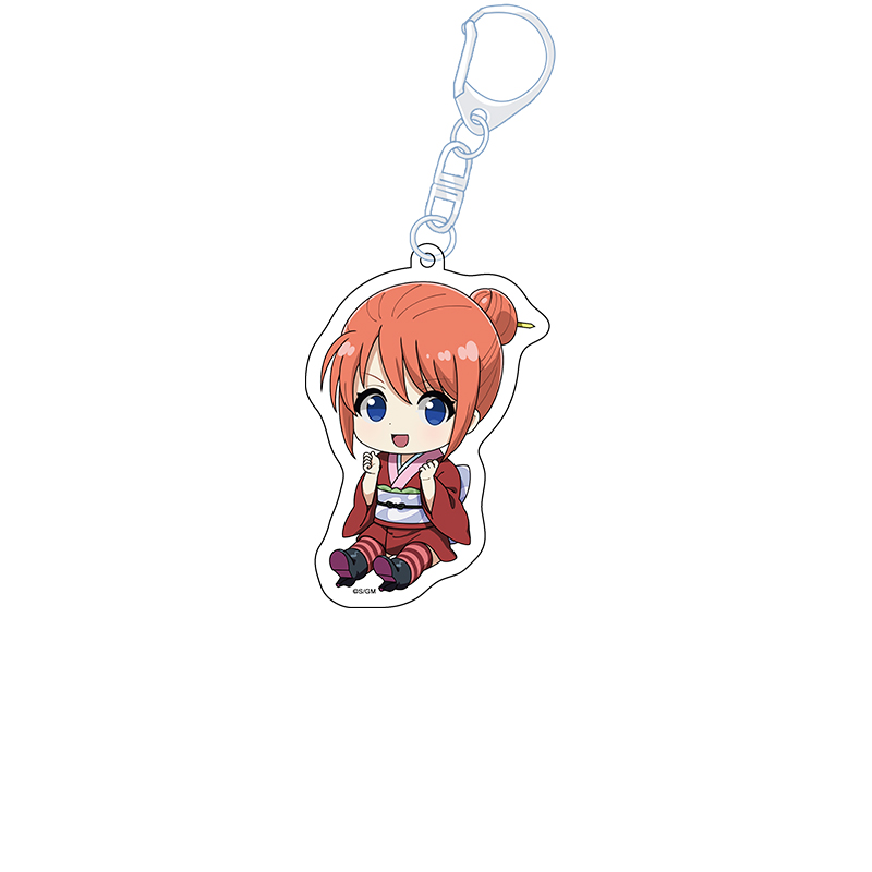 【ペンギンパレード】新劇場版 銀魂 -吉原大炎上- ぺたん娘アクリルキーホルダー 神楽