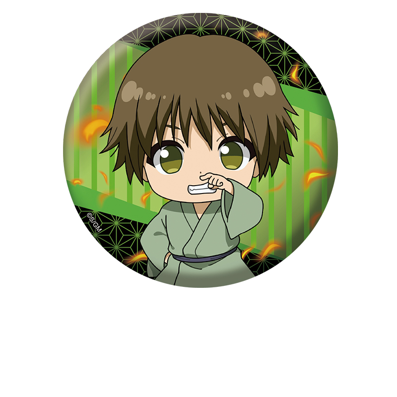 【ペンギンパレード】新劇場版 銀魂 -吉原大炎上- ぺたん娘缶バッジ 晴太