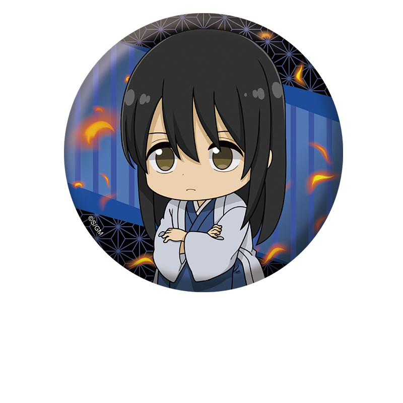 【ペンギンパレード】新劇場版 銀魂 -吉原大炎上- ぺたん娘缶バッジ 桂小太郎