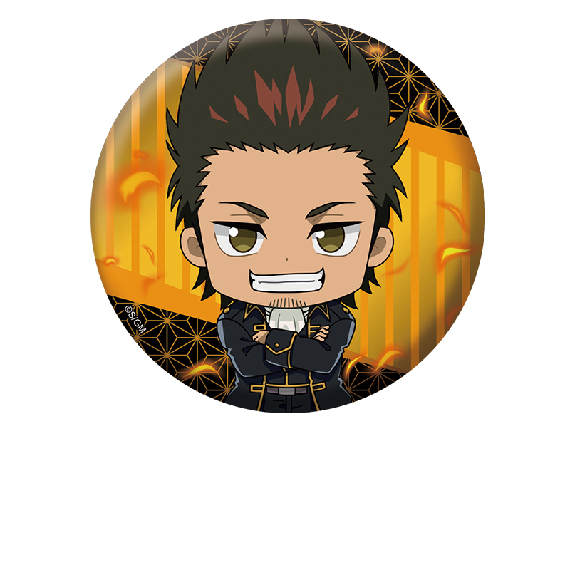 【ペンギンパレード】新劇場版 銀魂 -吉原大炎上- ぺたん娘缶バッジ 近藤勲