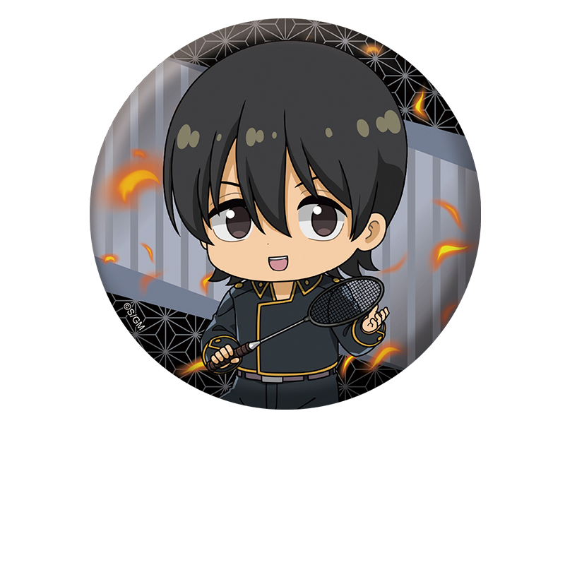 【ペンギンパレード】新劇場版 銀魂 -吉原大炎上- ぺたん娘缶バッジ 山崎退