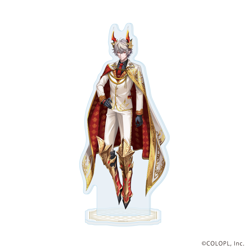 【A3】アクリルスタンド「クイズRPG 魔法使いと黒猫のウィズ」09/アルドベリク ホワイトデーver.（描き下ろしイラスト）