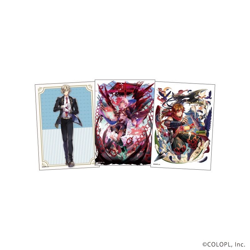 【A3】L版ブロマイド3枚セット「クイズRPG 魔法使いと黒猫のウィズ」12/A（公式イラスト）