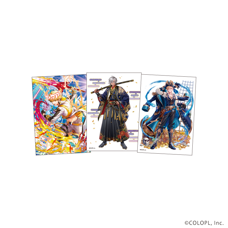 【A3】L版ブロマイド3枚セット「クイズRPG 魔法使いと黒猫のウィズ」13/B（公式イラスト）