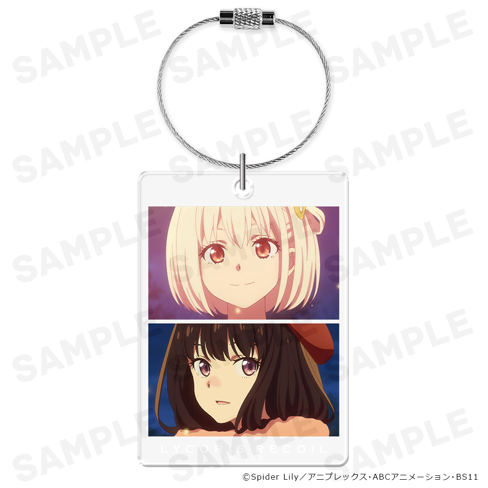 【アズメーカー】リコリス・リコイル アクリルキーリング 千束&たきな vol.2