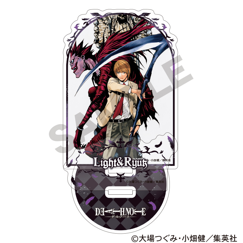 【クラックス】DEATH NOTE ジオラマアクリルスタンド 夜神月 リューク