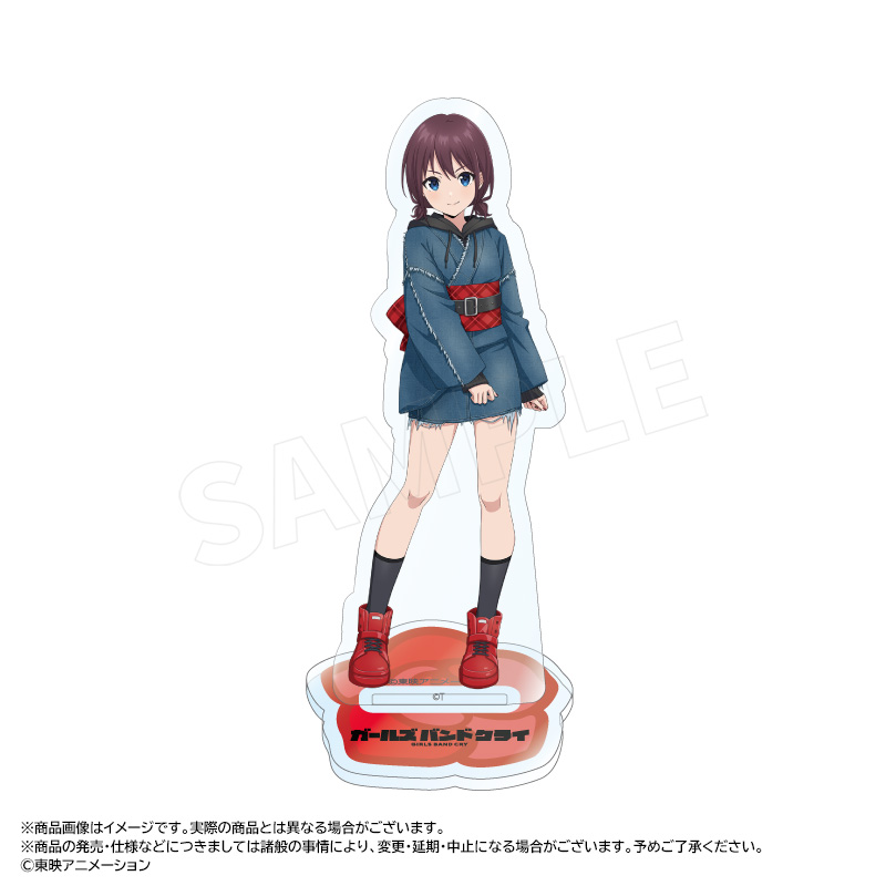 【ANICRAFT】アニメ「ガールズバンドクライ」 描き下ろし和装デニムver. アクリルスタンド A 井芹 仁菜