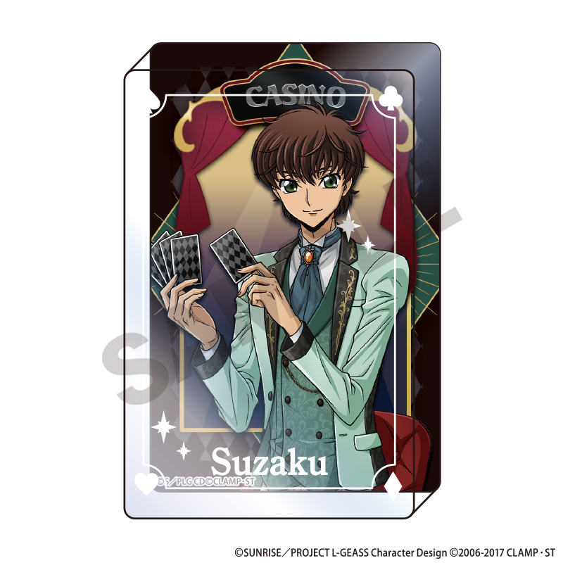 【クラックス】コードギアス 反逆のルルーシュ アクリルブロック スザク カジノA