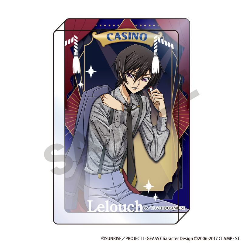 【クラックス】コードギアス 反逆のルルーシュ アクリルブロック ルルーシュ カジノB