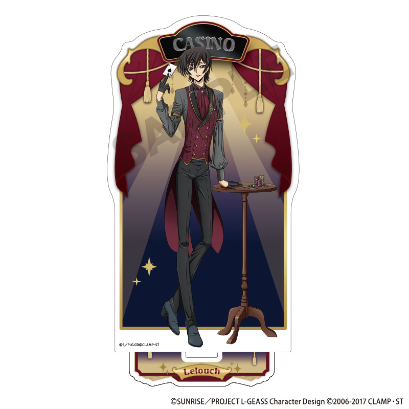 【クラックス】コードギアス 反逆のルルーシュ アクリルスタンド ルルーシュ カジノA