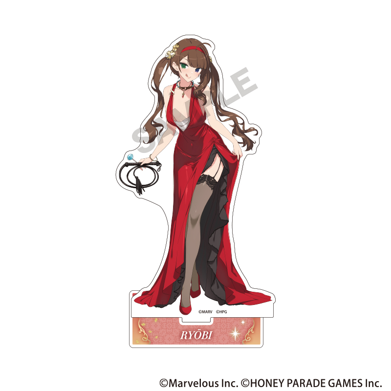 【クラックス】シノビマスター 閃乱カグラ NEW LINK アクリルスタンド 両備 パーティードレス