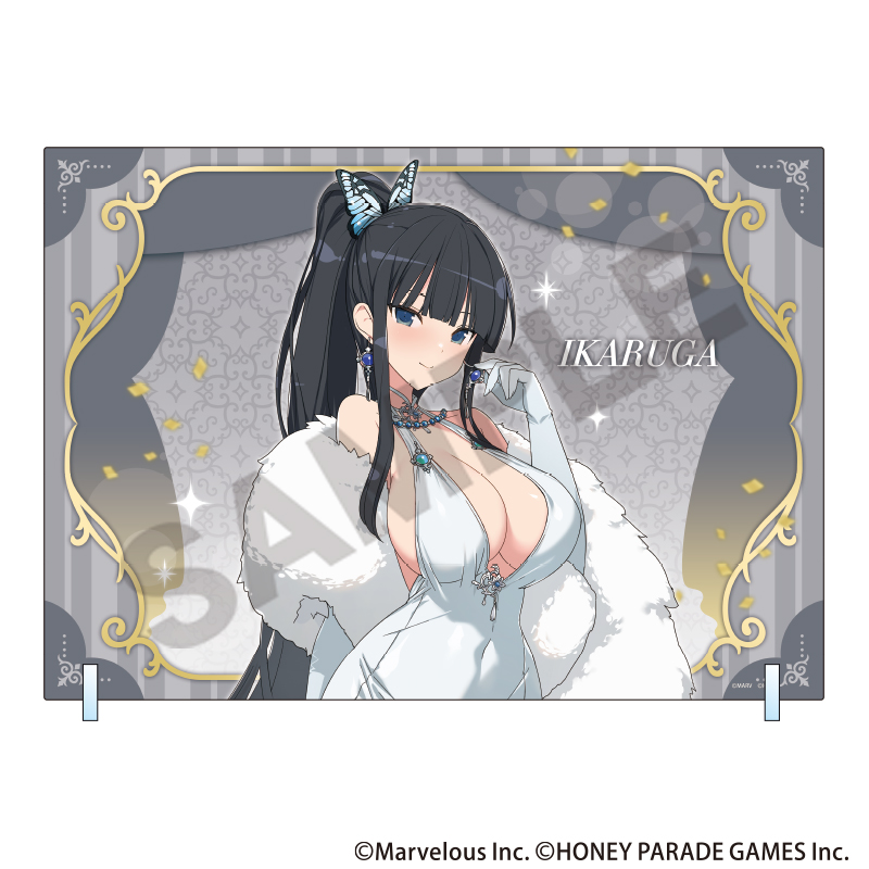 【クラックス】シノビマスター 閃乱カグラ NEW LINK A4アクリルパネル 斑鳩 パーティードレス