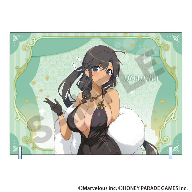 【クラックス】シノビマスター 閃乱カグラ NEW LINK A4アクリルパネル 焔 パーティードレス