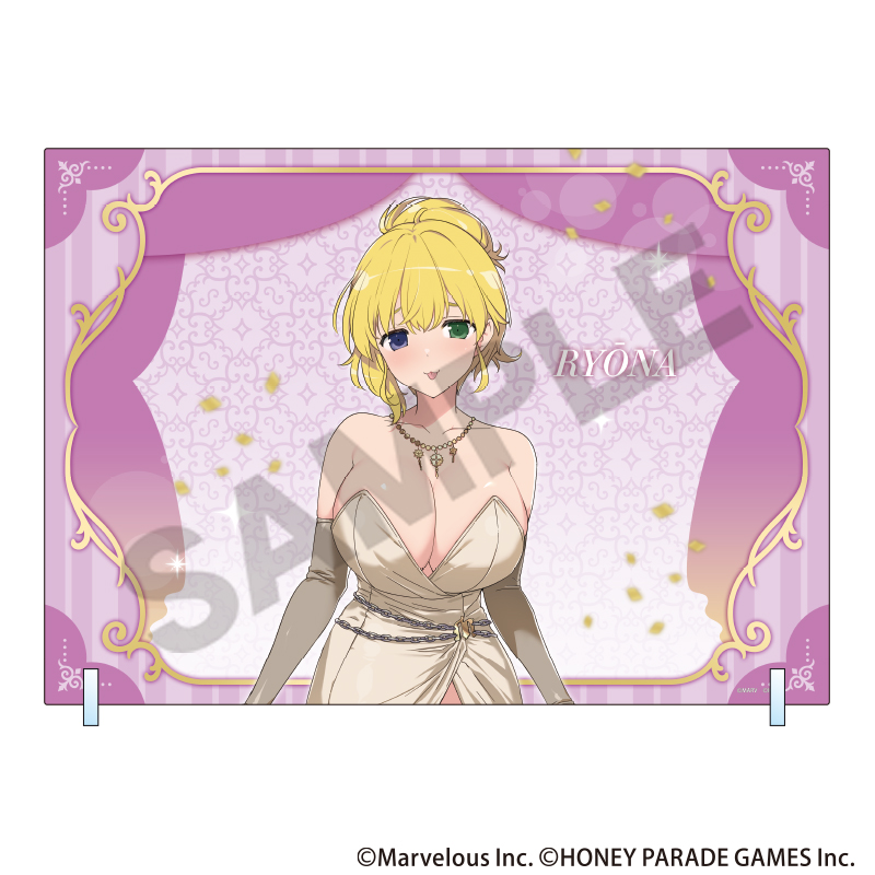 【クラックス】シノビマスター 閃乱カグラ NEW LINK A4アクリルパネル 両奈 パーティードレス