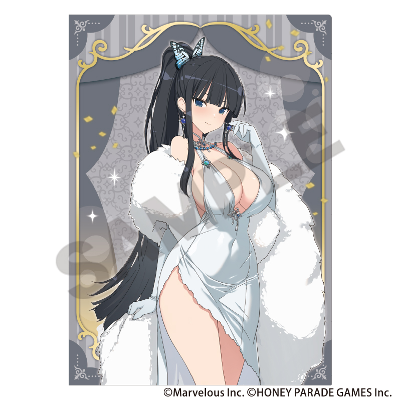 【クラックス】シノビマスター 閃乱カグラ NEW LINK シングルクリアファイル 斑鳩 パーティードレス