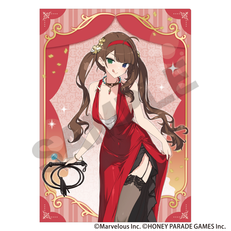 【クラックス】シノビマスター 閃乱カグラ NEW LINK シングルクリアファイル 両備 パーティードレス