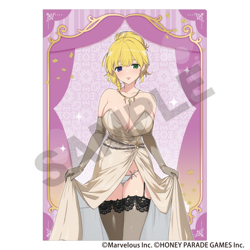 【クラックス】シノビマスター 閃乱カグラ NEW LINK シングルクリアファイル 両奈 パーティードレス