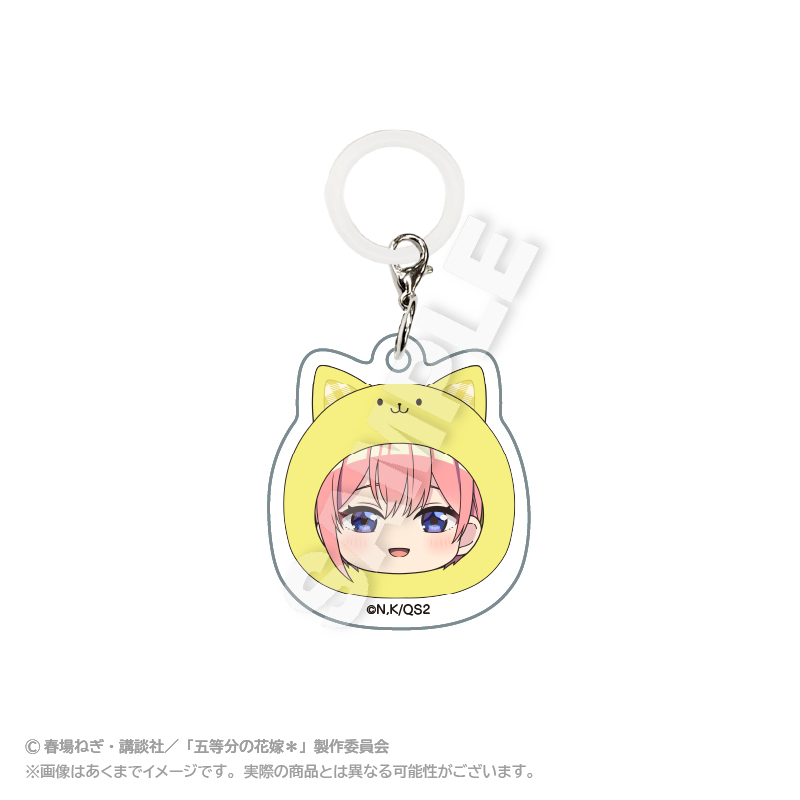 【ステラノーツ】五等分の花嫁＊ まるめいつチャーム 中野 一花